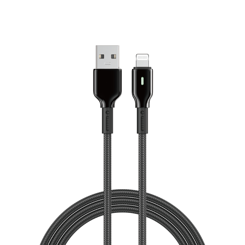 WiWU 12W Duralink Nylon Braided Cable A-L 1M